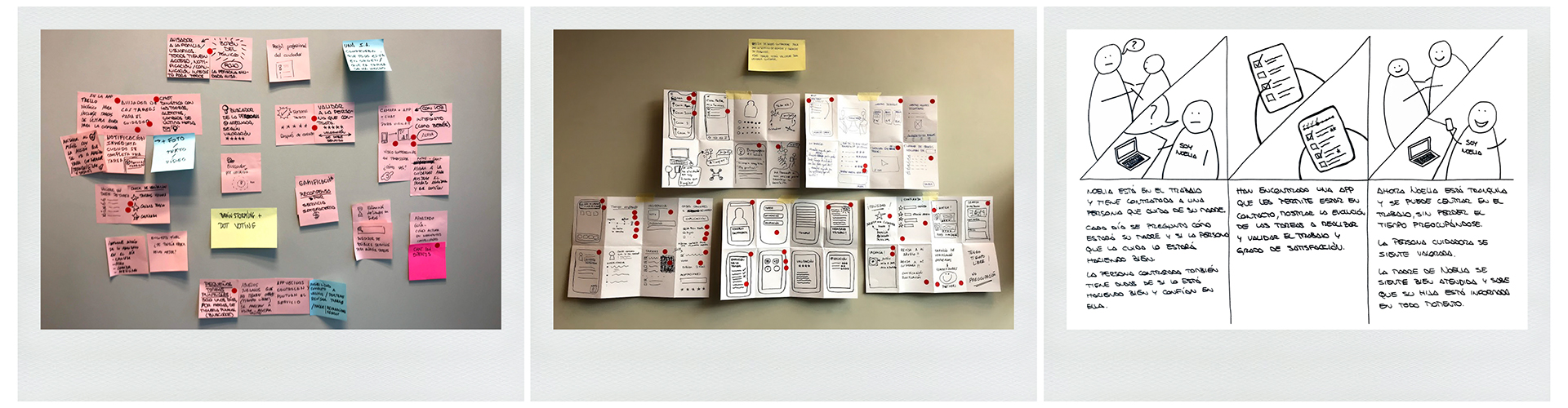 Brainstorming, Crazy 8's & Storyboarding