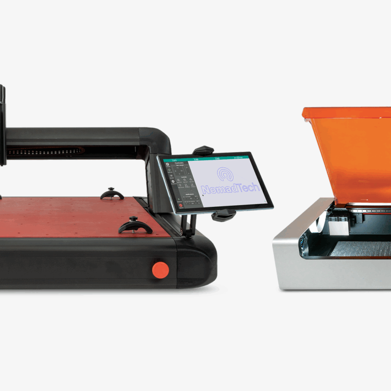 Las máquinas CNC Red Fox 2 y OKU Desk